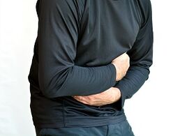 Abdominal pain is a symptom of intra-parasitic worms