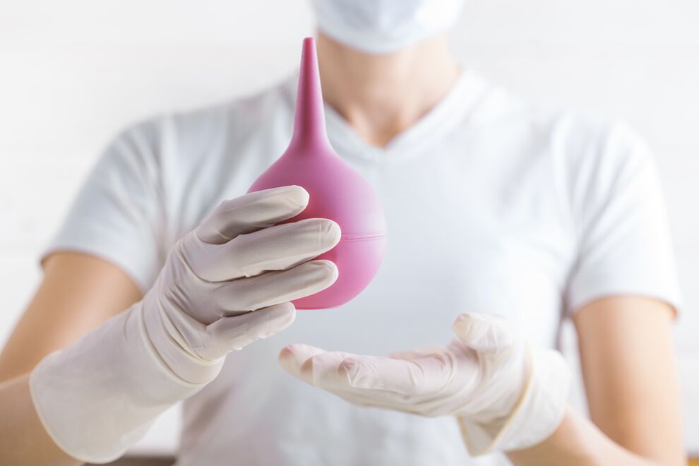 Enema is the best way to clear intestinal parasites