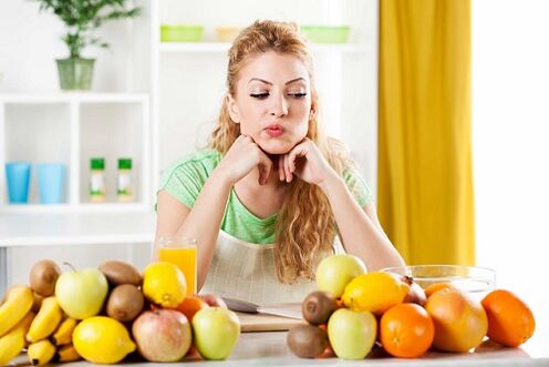 Fruits cleanse parasites from the body at the same time
