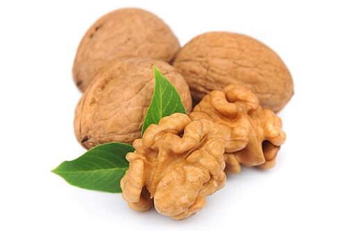 Walnuts remove internal parasites