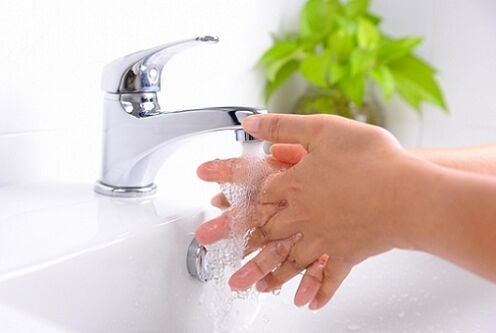 Wash your hands frequently to prevent parasitic infections
