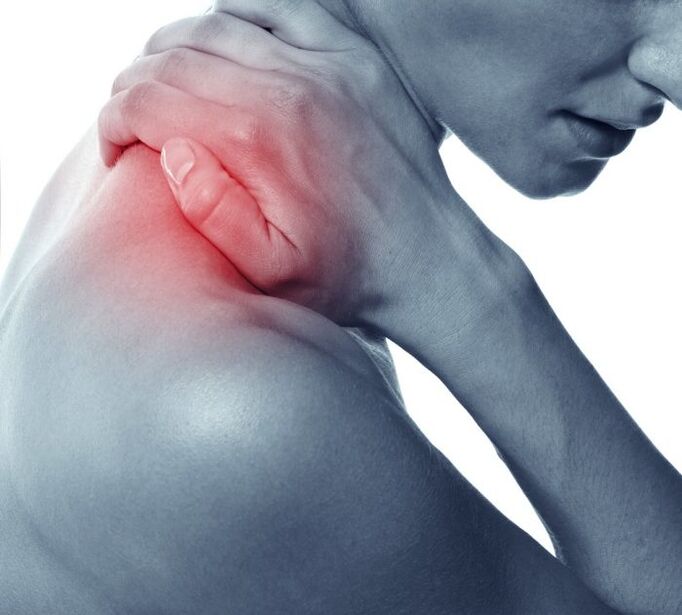 Muscle pain caused by worms