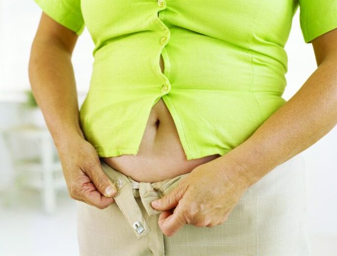 bloating caused by parasites